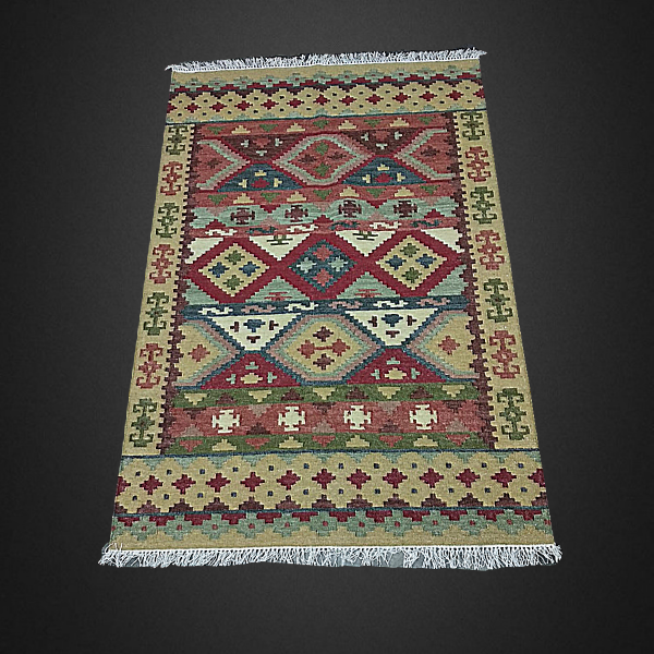 Handwoven Kilim Rug (3x5ft)